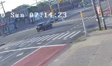 A split second before the July 19 crash. Photo: NYPD