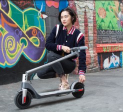 Unagi scooter. Photo: Unagi
