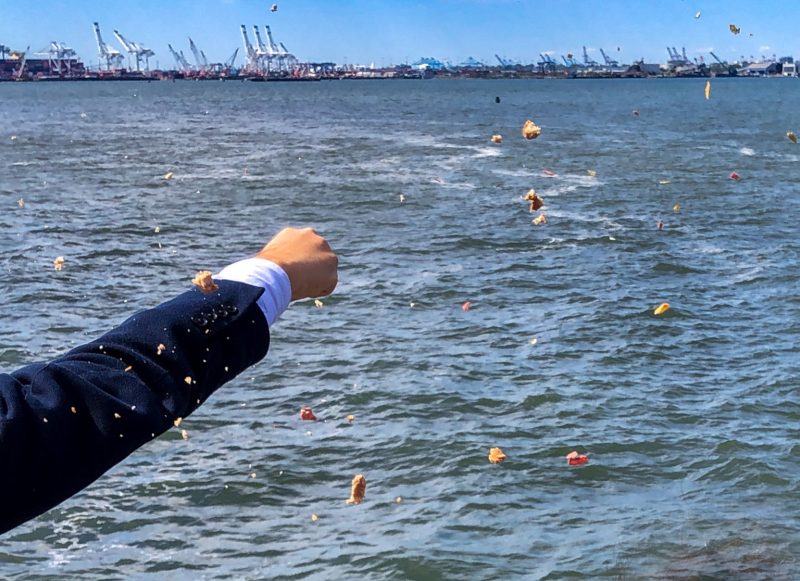 Many Jews symbolically cast bread upon the water to atone for their sins.