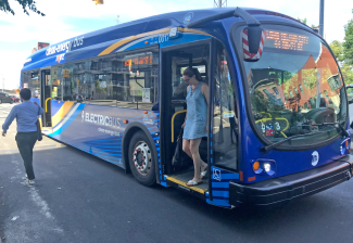 It's going to take a lot of work to make a home for electric buses. Photo: MTA
