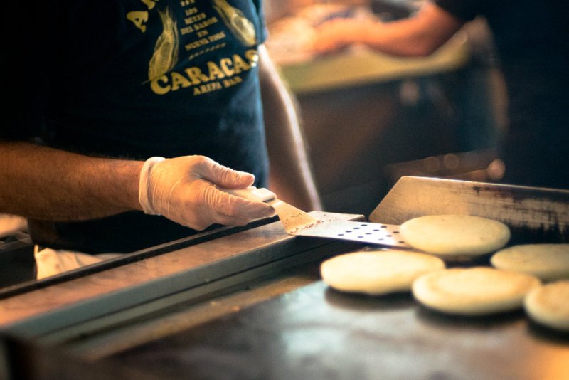 It's fine the way it is. Photo: Caracas Arepa Bar