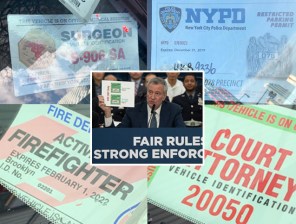Mayor de Blasio's efforts to curtail placard corruption all have failed ignominiously.