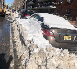 The Jersey license plate is the chef's kiss on this ossified Altima spotted on Monday on the Upper West Side. Photo: Lisa Orman