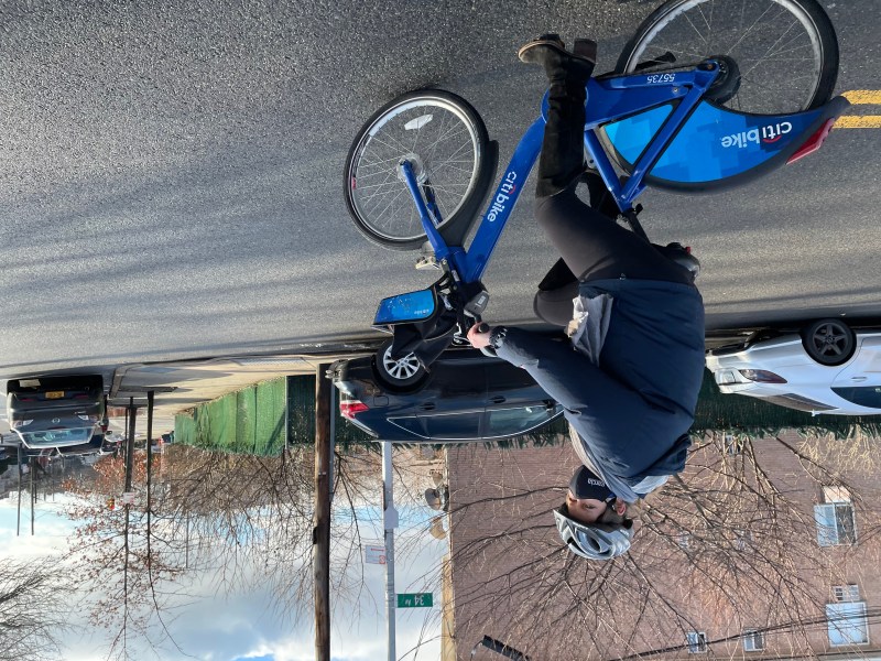 Kathryn Garcia, recreational cyclist. Photo: Dave Colon