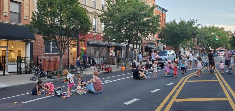 Here's a great open street. Photo: Prospect Heights Neighborhood Development Council