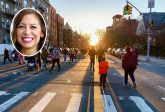 Assembly Member Jessica Gonzalez-Rojas supports turning the 34th Avenue open street into a park. File photo: Clarence Eckerson Jr.