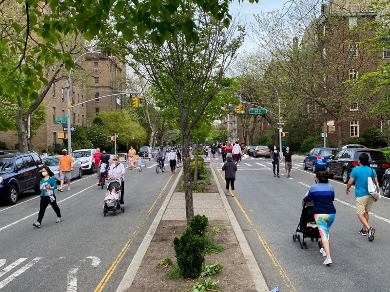 The 34th Avenue Open Street. File photo: Clarence Eckerson Jr.