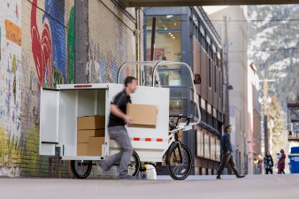 A Coaster Cycles cargo bike is nimble and small — and just 48 inches wide (and currently illegal).