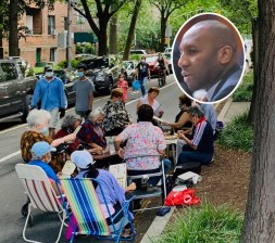 Queens Borough President Donovan Richards supports a linear park on 34th Avenue.
