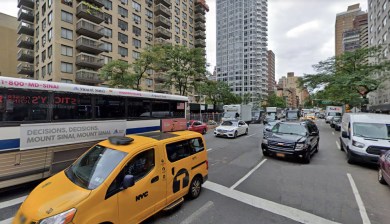 Manhattan's Third Avenue, as it exists now. Pretty bad! Photo: Google