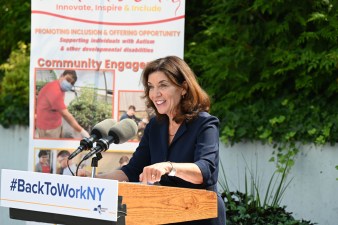 Future Gov. Kathy Hochul. Photo: Kevin P. Coughlin / Office of the Governor