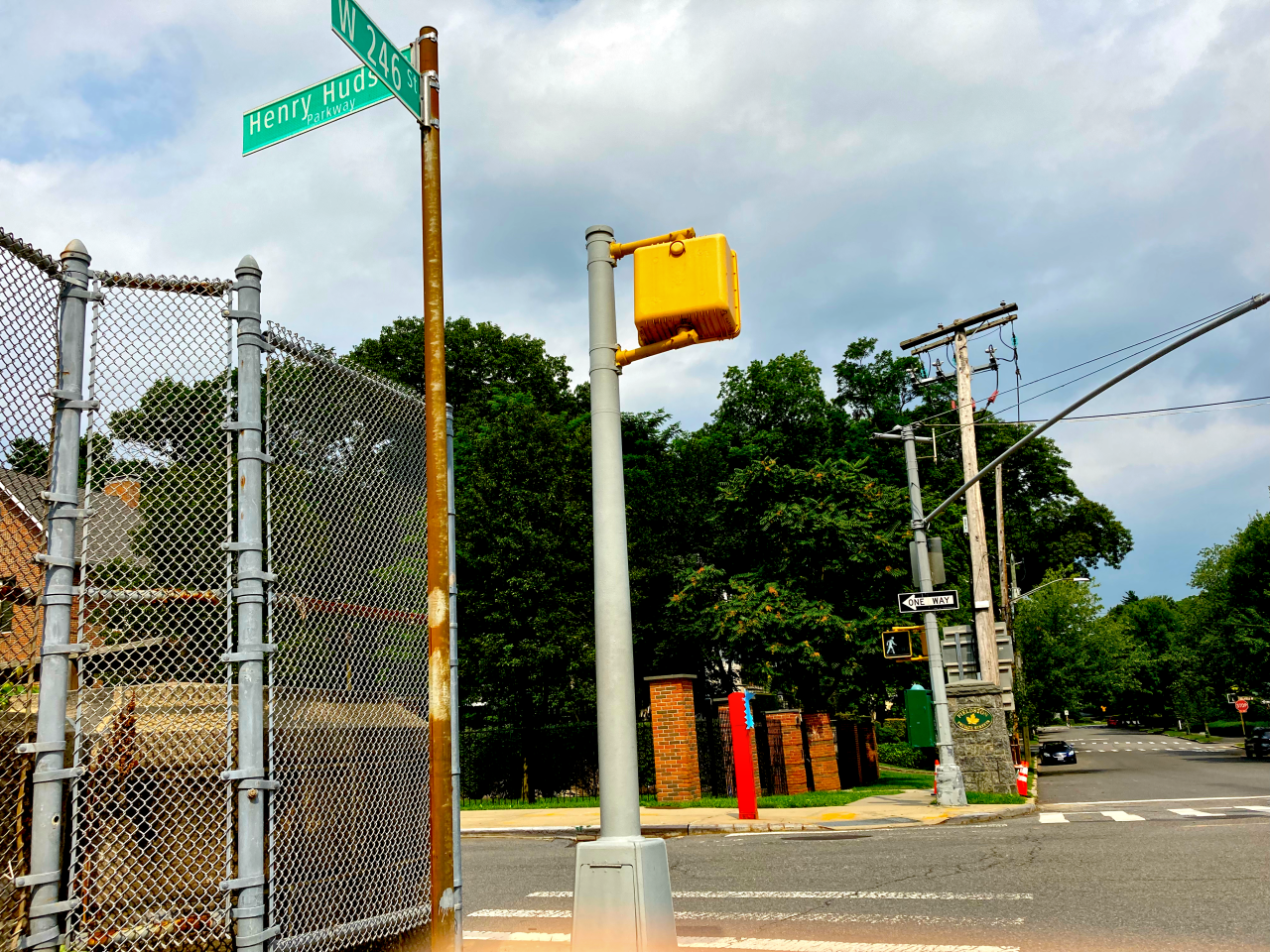 West 246th Street and Henry Hudson Parkway East in The Bronx.