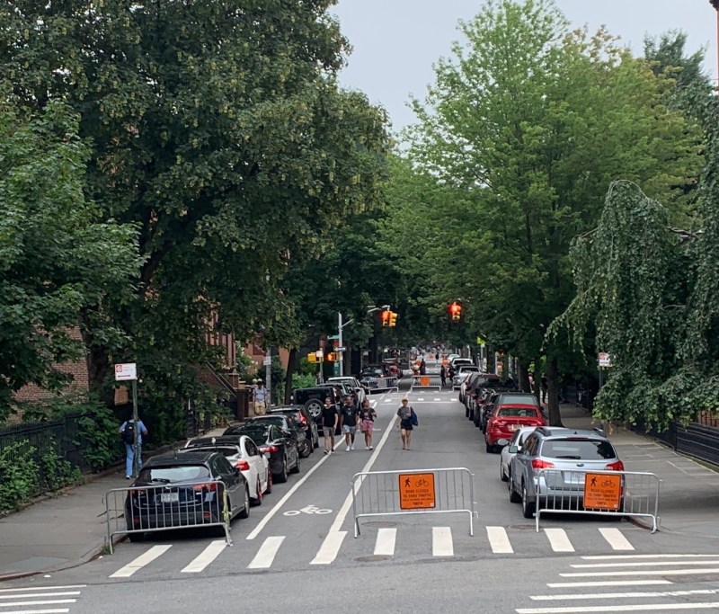 The Willoughby Avenue open street is one of the best-used and least-controversial in town. The neighborhood has fairly low car ownership. File photo: Gersh Kuntzman