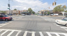 The crash site. Photo: Google