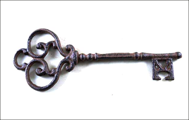 One of the keys looked a little like this.
