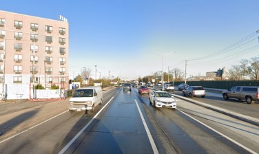 The victim was living at the hotel on the left. Photo: Google