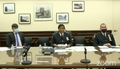 NYPD officials, including Deputy Chief Isa Abbassi, (far right) testified on Tuesday.