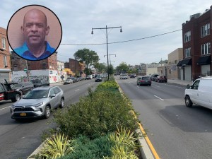 Jose Ramos (inset) was killed on a strip of roadway that the DOT beautified, but did not make safer. Photo: Gersh Kuntzman