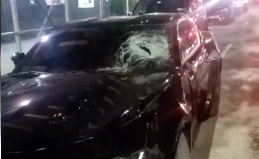 Damage to the car. Photo: Citizen