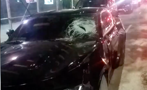 Damage to the car. Photo: Citizen