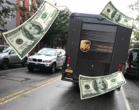Could delivery trucks finally pay their share of the cost of the damage they do? File photo: Gersh Kuntzman