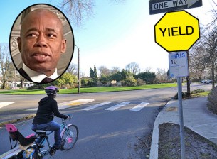 This is a photo illustration. There is no such thing as a yellow stop sign ... yet.