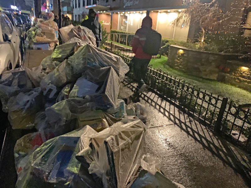 Too many sidewalks look like this. File Photo