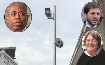 Eric Adams and Sen. Andrew Gounardes and Assembly Member Deborah Glick wanted speed cameras renewed and extended. But they failed to get larger provisions.