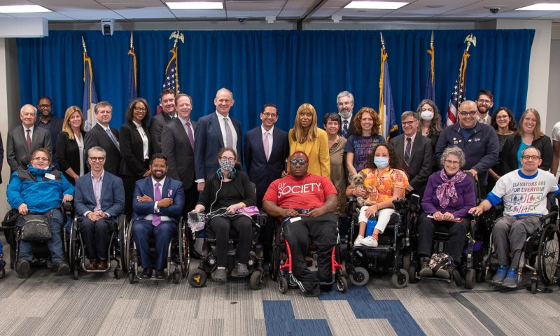 By 2055, the people in this picture will finally get what they have long deserved. Photo: Trent Reeves/MTA