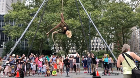 A Summer Streets activity. Photo: DOT