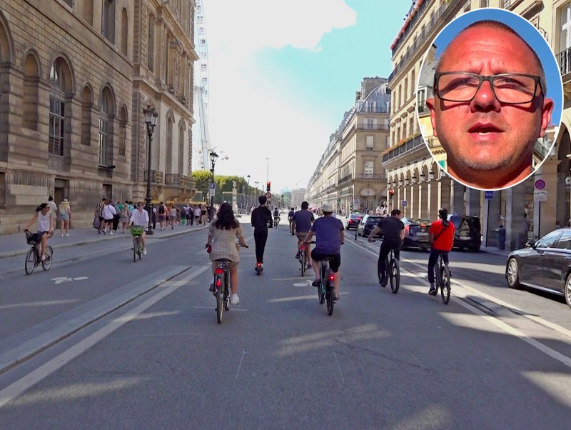 The Rue de Rivoli with Clarence Eckerson Jr.