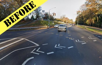 It's a free-for-all intersection in a park. What more do you need to know? Photo: Google