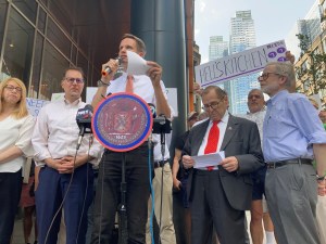 Hell's Kitchen Council Member wants MTA to make good on its promise to build a 7 train station on 10th Avenue and 41st Street. Photo: Julianne Cuba