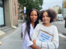 Mar and Reagon Fitzgerald. Photo: M.A. Harrington