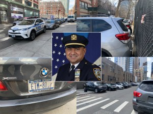 Deputy Inspector Adeel Rana is at the heart of the 84th Precinct's parking and driving problems.