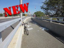 The Cross Bay Bridge in Queens: Now with sharrows! Photo: Streetsblog tipster