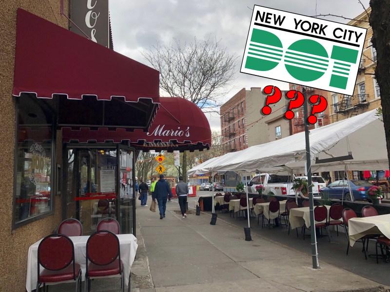 This looks like a DOT program to most New York urbanists.