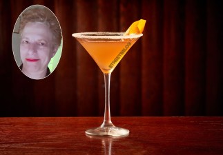 I'm the blond gal. The drink looks like a Margarita. Image: Streetsblog Photodesk