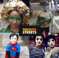 The annual kids on Halloween montage.