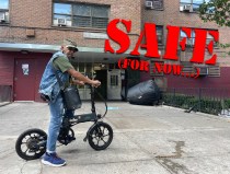NYCHA appears to have backed down from an e-bike ban. File photo: Noah Martz