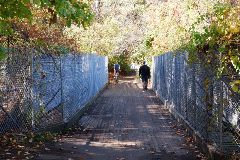 The Fort Washington Park Bridge. Photo: Kevin Duggan