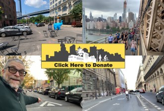 Just some highlights of this year (clockwise from top left): Coverage of open streets, the city's delays on the Queensboro Bridge, how awesome other cities are and our editor with a 12-year speed hump!