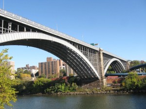 The Washington Bridge spans the Harlem River. Photo: Jim Henderson via Wikimedia Commons