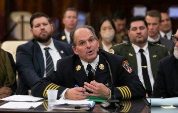 Acting Chief of Fire Prevention at FDNY Thomas Currao. Photo: Credit John McCarten/NYC Council Media Unit