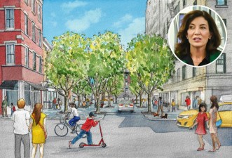 Why won't Gov. Hochul sign the complete streets bill? Rendering: Massengale & Co LLC, Gabriele Stroik Johnson