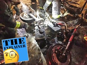 More and more buildings are simply banning electric bikes — a classic baby-and-bathwater solution. Photo: FDNY