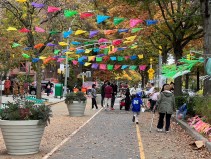 The 34th Avenue open street. Don't fly a kite there! Photo: Clarence Eckerson Jr.