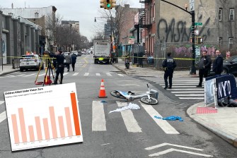 Cyclist Sarah Schick was killed in an area known to the DOT to be dangerous. Photo: Henry Beers Shenk