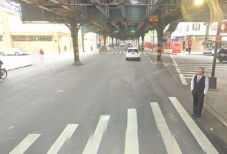 Safety improvements have not been made to Broadway in the North Bronx. Now a man is dead. Photo: Google