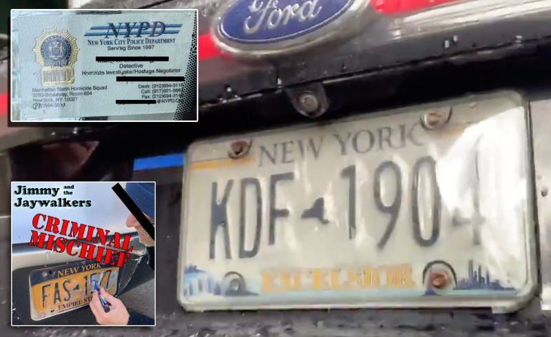 Here's the plate we caught on a recent episode of "Criminal Mischief," which you can watch on Twitter or hear on Spotify